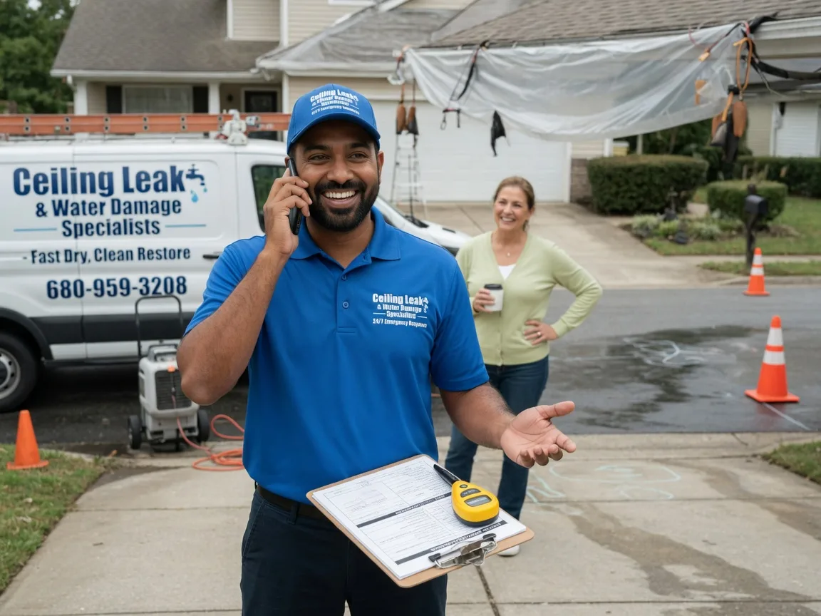 Ceiling Leak Cleanup Little Silver, NJ FAQs
